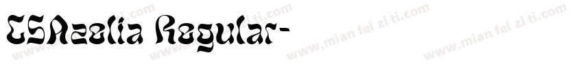 CSAzelia Regular字体转换